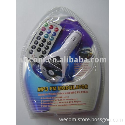 Car MP3 FM Modulator